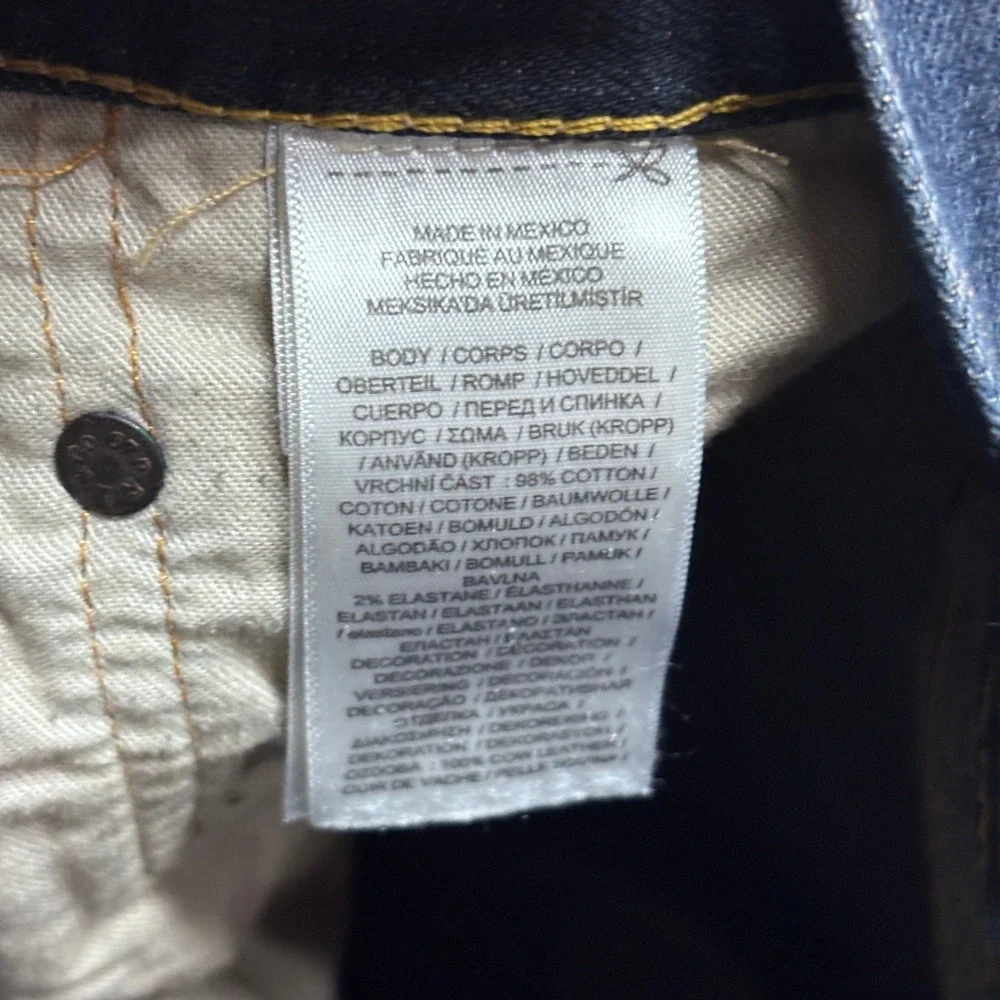 Polo Ralph Lauren Jeans Mens 34x32 Sullivan Slim Blue Stretch Denim EUC